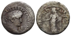 Claudius and Messalin AR Tetradrachm