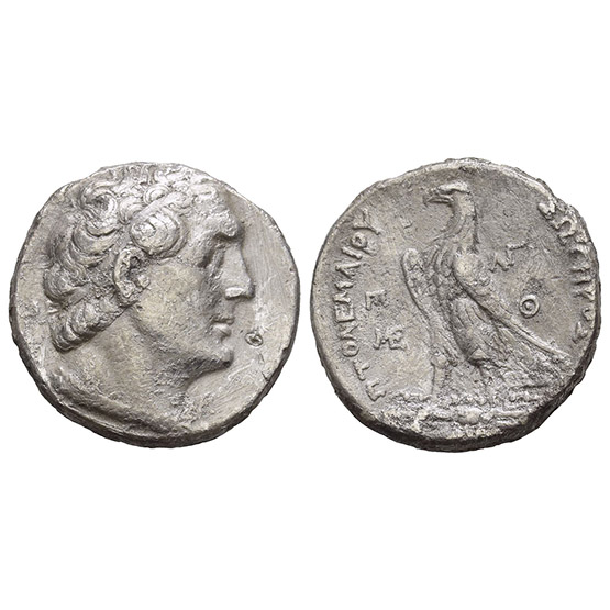 Ptolemaic Kingdom of Egypt, Ptolemy II Philadelphos AR Tetradrachm.