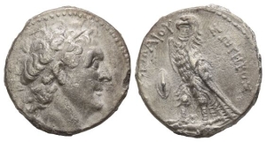 Ptolemaic Kingdom of Egypt, Ptolemy II Philadelphos AR Tetradrachm.