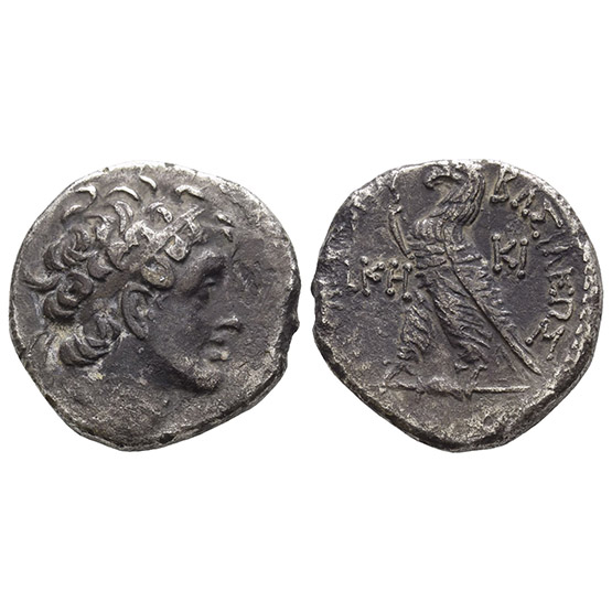 Ptolemaic Kingdom of Egypt, Ptolemy VIII Euergetes II (Physcon) AR Tetradrachm.