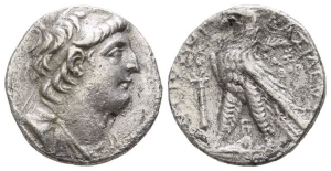 Seleukid Empire, Antiochos VII Euergetes (Sidetes) AR Tetradrachm.