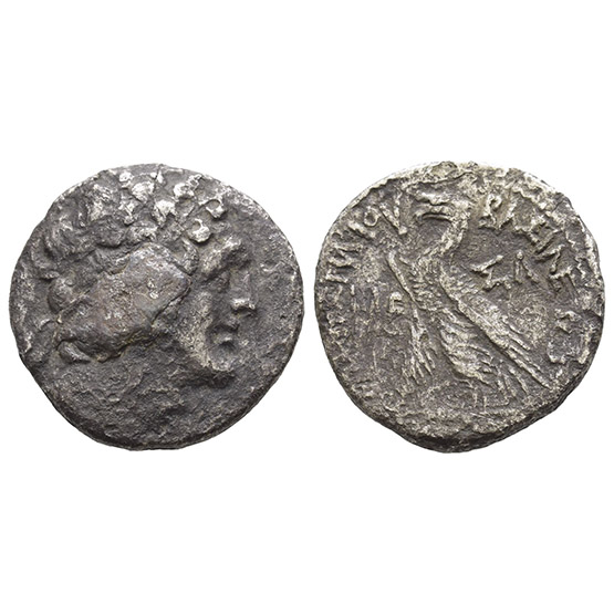 Ptolemaic Kingdom of Egypt, Ptolemy VIII Euergetes II (Physcon) AR Tetradrachm.
