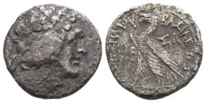 Ptolemaic Kingdom of Egypt, Ptolemy VIII Euergetes II (Physcon) AR Tetradrachm.