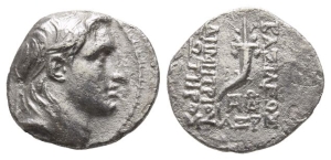 Seleukid Empire, Demetrios I Soter AR Drachm.
