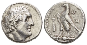 Ptolemaic Kingdom of Egypt, Ptolemy II Philadelphos AR Tetradrachm.