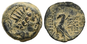 Seleukid Empire, Antiochos VIII Epiphanes (Grypos) AE 19mm.