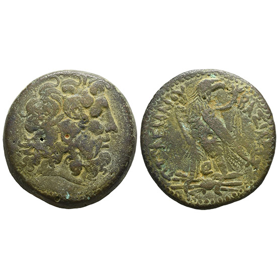 Ptolemaic Kingdom of Egypt, Ptolemy III Euergetes AE Tetrobol.