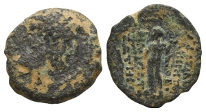 Seleukid Empire, Demetrios III Eukairos AE 20mm.