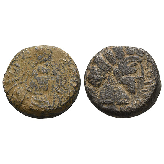 Kings of Characene, Maga (?), son of Attambelos (?) AE Tetradrachm.