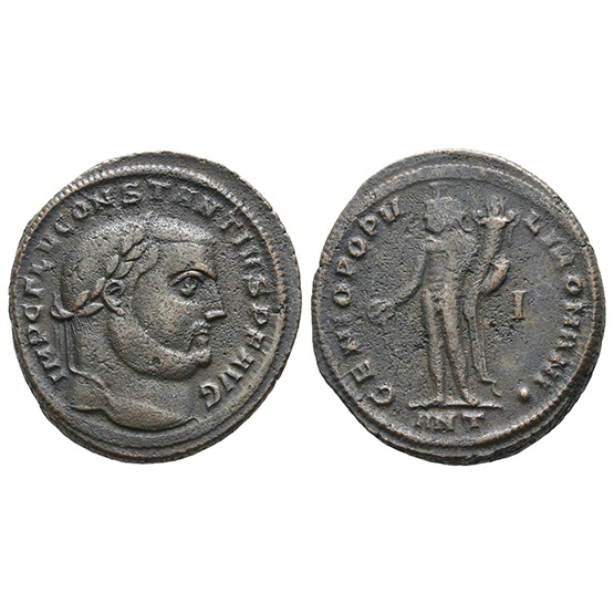 Constantius I BI Nummus.