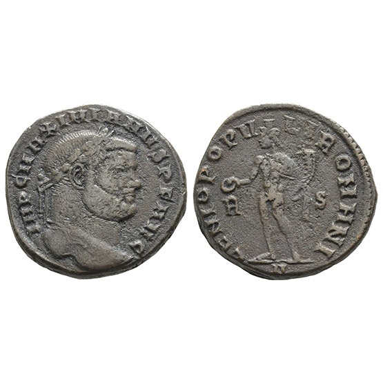 Maximian BI Nummus.