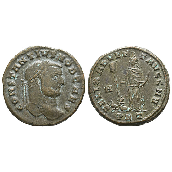 Constantius I, as Caesar BI Nummus.