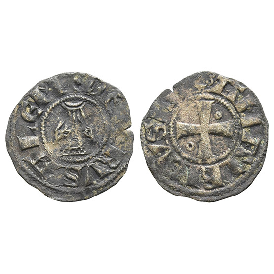 Crusaders. Latin Kingdom of Jerusalem, Amaury BI Denier.