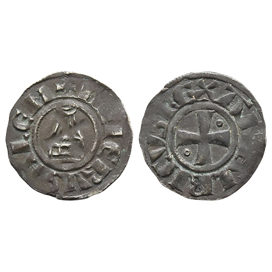 Crusaders. Latin Kingdom of Jerusalem, Amaury BI Denier.