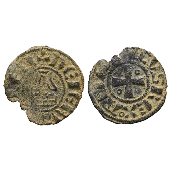 Crusaders. Latin Kingdom of Jerusalem, Amaury BI Denier.