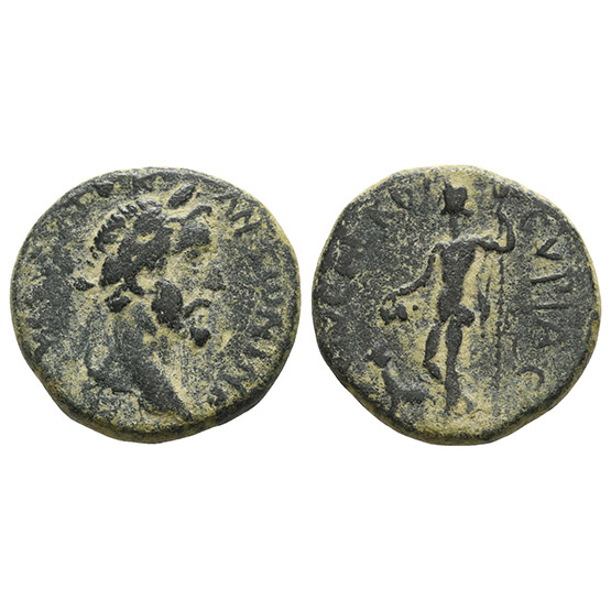 Antoninus PIus AE 22mm of Nysa-Scythopolis, Decapolis.