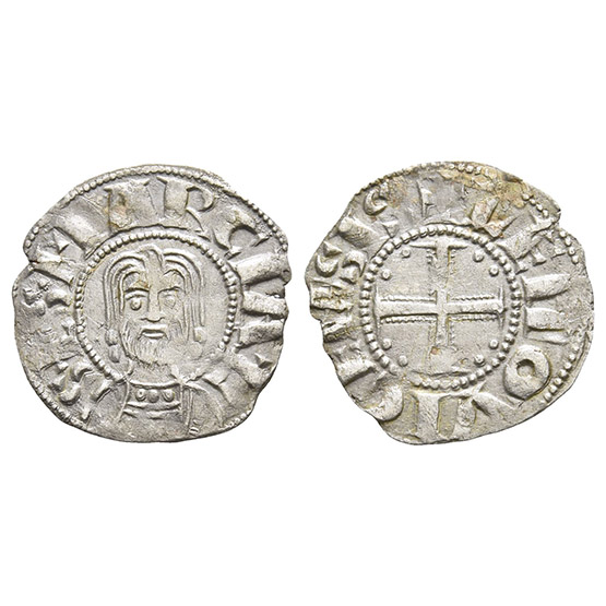 France. Provincial, Limoges (Abby of Saint-Martial) AR Denier.