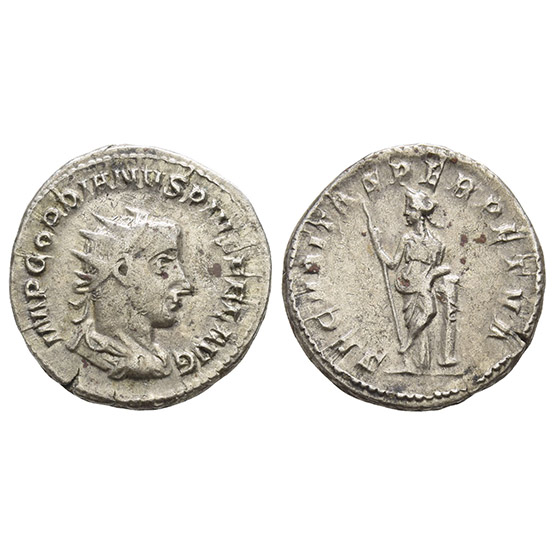 Gordian III AR Antoninianus.