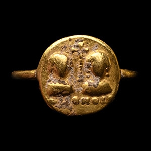 Byzantine Gold Marriage Ring