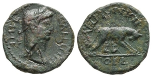Gallienus AE 25mm of Coela, Thrace.