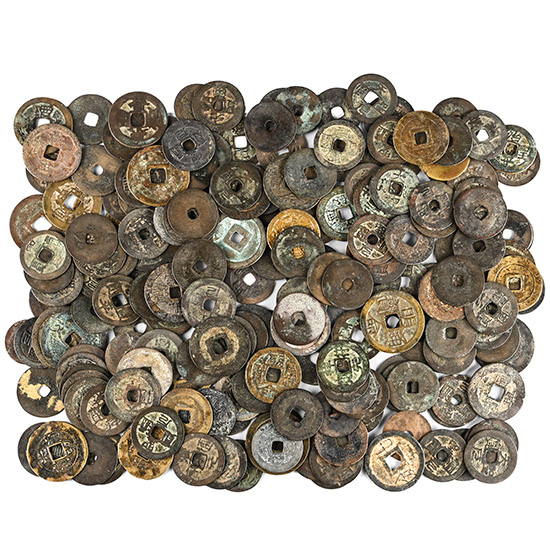 Korea. Group of One Hundred and Eighty Nine [189] Mainly Korean AE Cash.