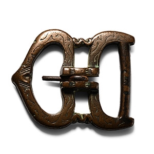 Medieval Bronze Buckle
