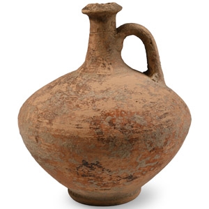 Roman Terracotta Wine Flagon