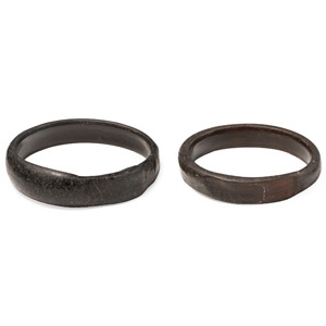 Roman Glass Bracelet Pair