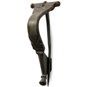 Large Roman Decorated Bronze Bow Brooch