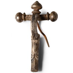 Roman Silver Crossbow Brooch