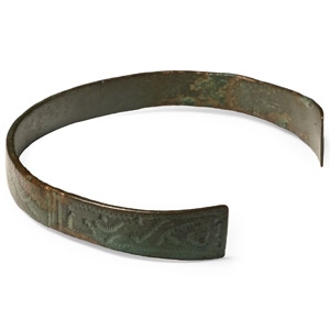 Late Roman Bronze Bracelet