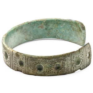 Late Roman Bronze Bracelet