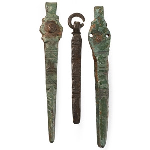Roman Bronze Tweezer Group