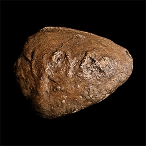 Greek Macedonian Inscribed Impacted Lead Slingshot