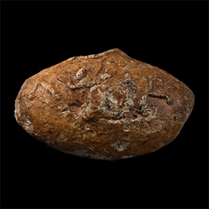 Greek Macedonian Lead Inscribed Slingshot