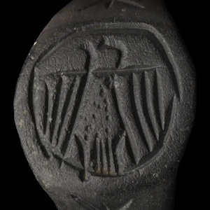 Byzantine Bronze Ring with Spread Eagle