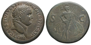 Titus AE Sestertius.
