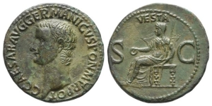 Caligula AE As.