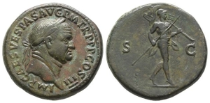Vespasian AE Sestertius.