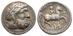 Celts in Lower Danube AR Tetradrachm.