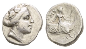 Euboia, Histiaia AR Tetrobol.