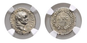 Vespasian AR Denarius.