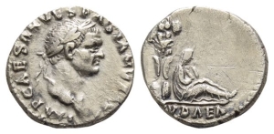 Vespasian AR Denarius.