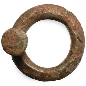 British Celtic Bronze Sword Belt Fitting