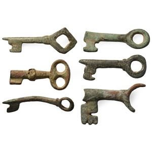 Medieval and Later Bronze Key Group