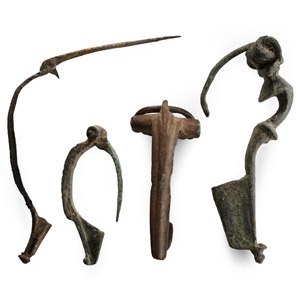 Roman Bronze Brooch Group