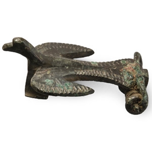 Roman Bronze Bird Brooch