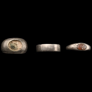 Roman Silver Ring Group