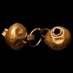 Greek Gold Pomegranate Pendant