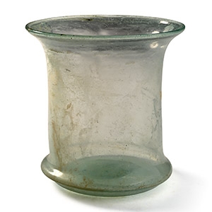 Roman Pale Green Glass Cup